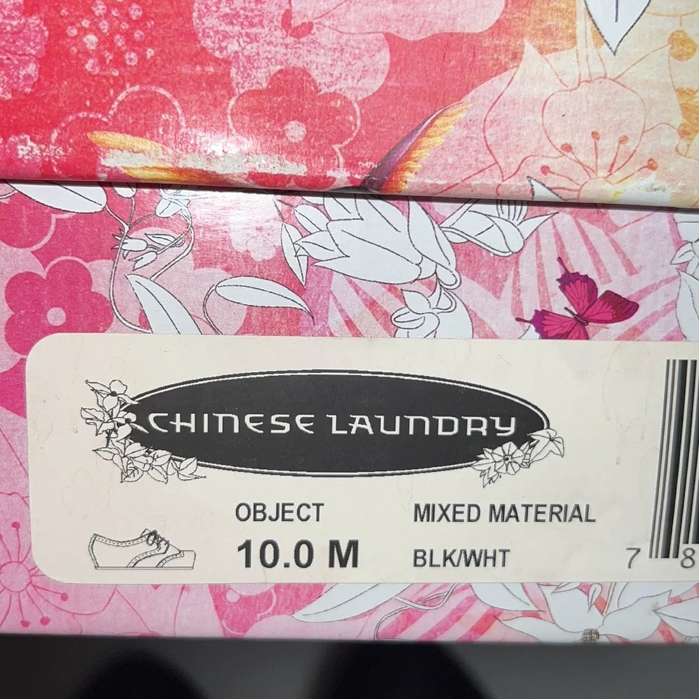 RARE NIB CHINESE LAUNDRY OBJECT OXFOD HIDDEN SOLE US 10